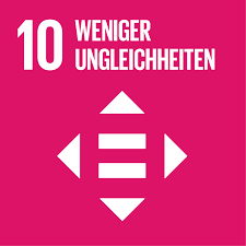 Icon SDG 10, Weniger Ungleichheiten
