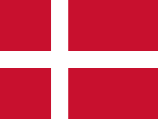 Dänische Flagge, Grafik: Public Domain